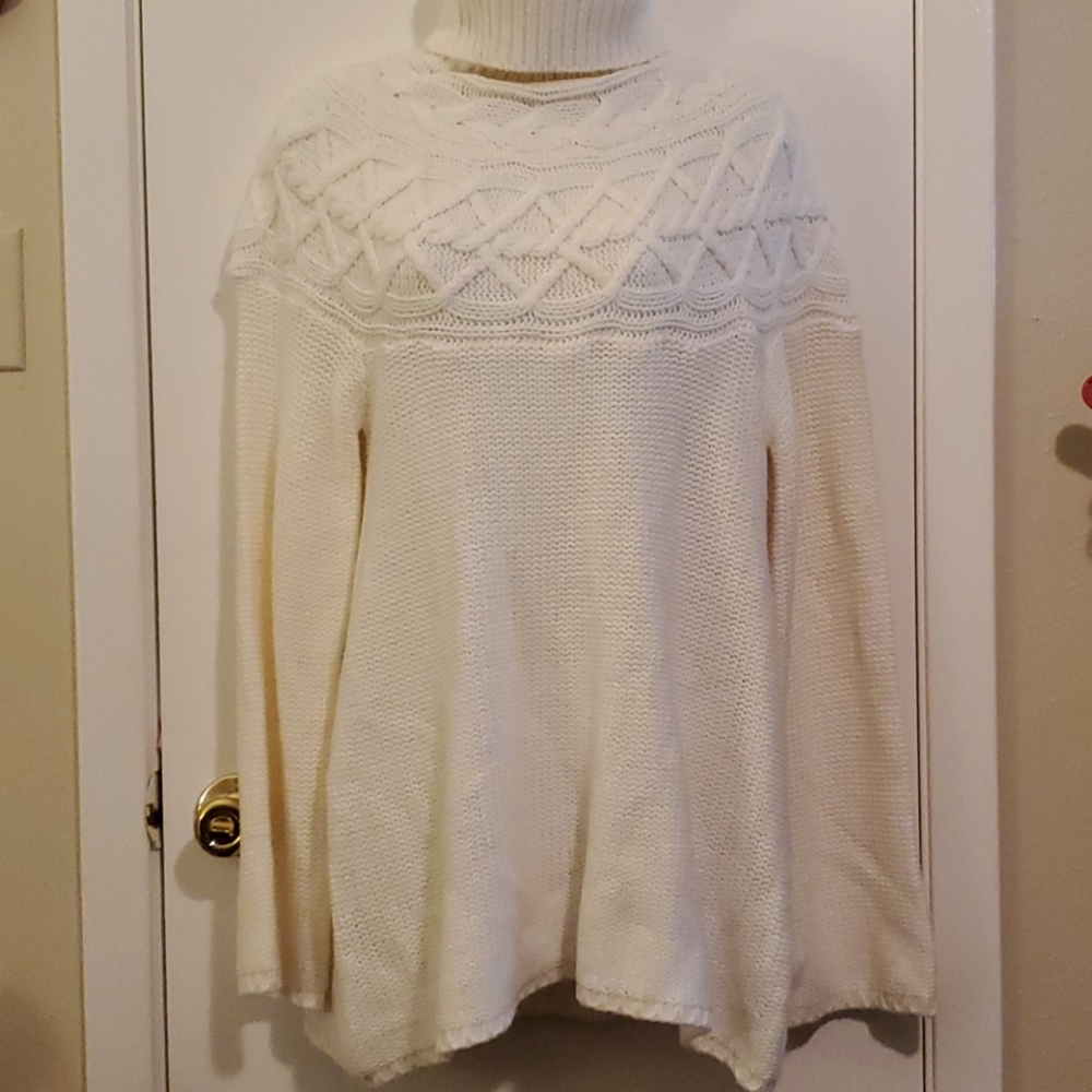 Roll neck Chunky Knit Sweater